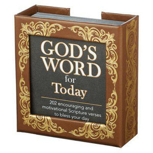 God's Word For Today Scripture Cards, Box of 200