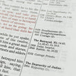 Load image into Gallery viewer, Personalized KJV Thompson Chain-Reference Bible Red Letter Large Print Brown
