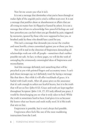 Forgiving What You Can't Forget - Lysa TerKeurst