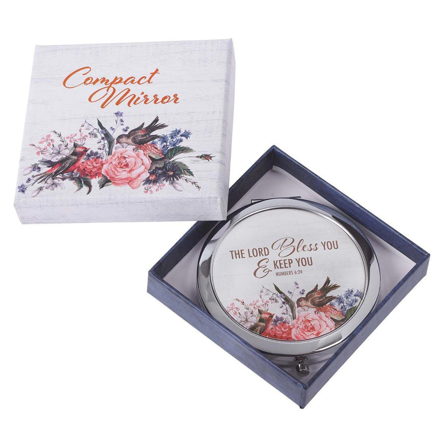 Bless You & Keep You Numbers 6:24 Compact Mirror