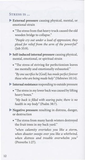Stress [Hope For The Heart Series] - June Hunt